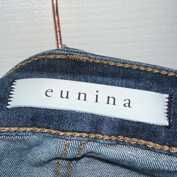 Eunina Non-Distressed Dark Wash Jeans - Picture 3 of 4